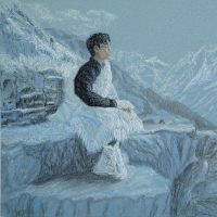 Wu Xie pining in the mountains